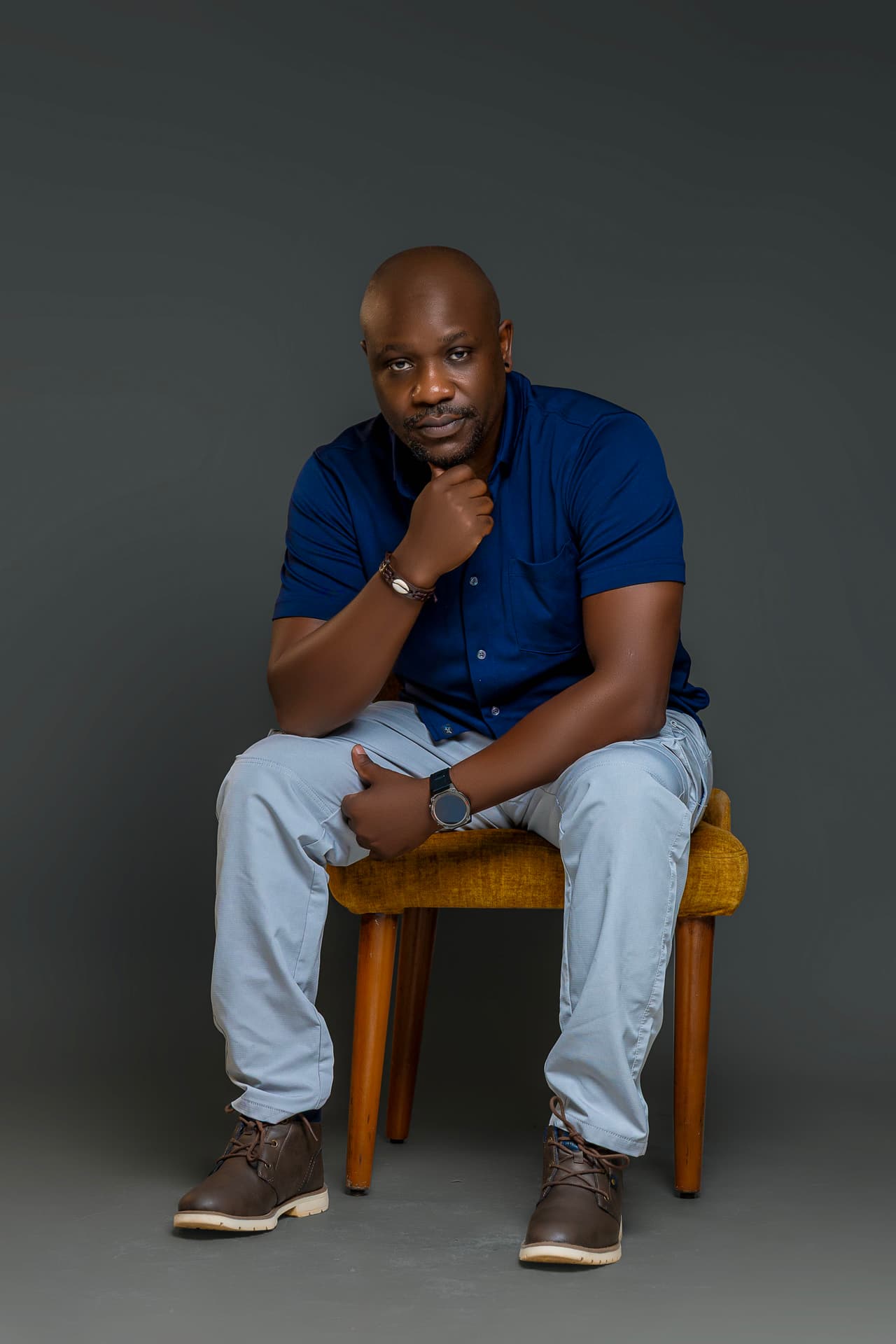 Confident Studio Portrait