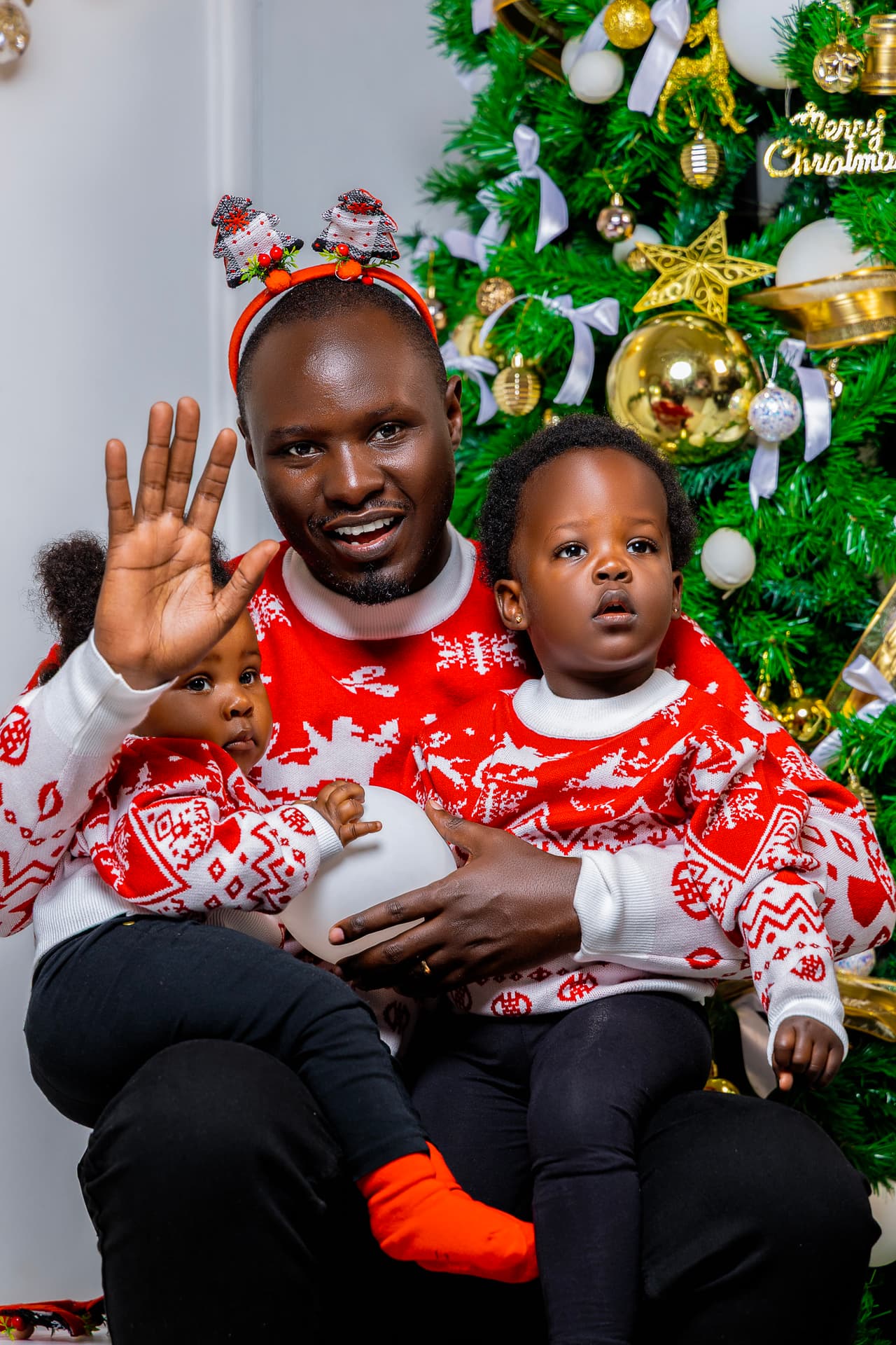 Dad & Kids Christmas