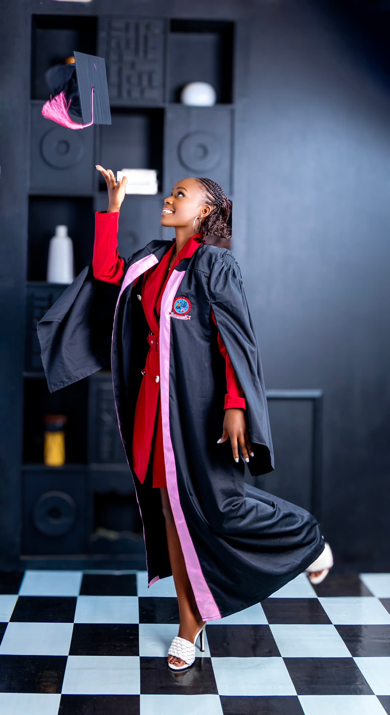 Graduation Cap Toss